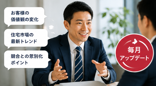 トーク内容の更新イメージ